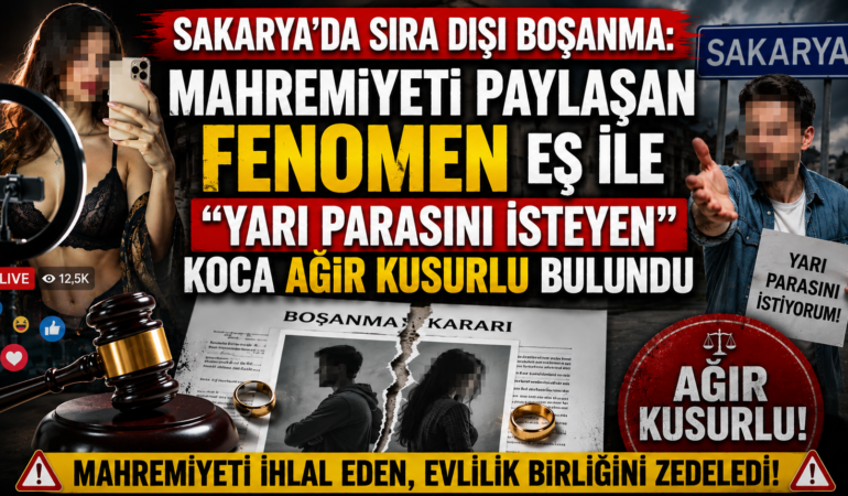 Sakarya'da Sıra Dışı Boşanma:
