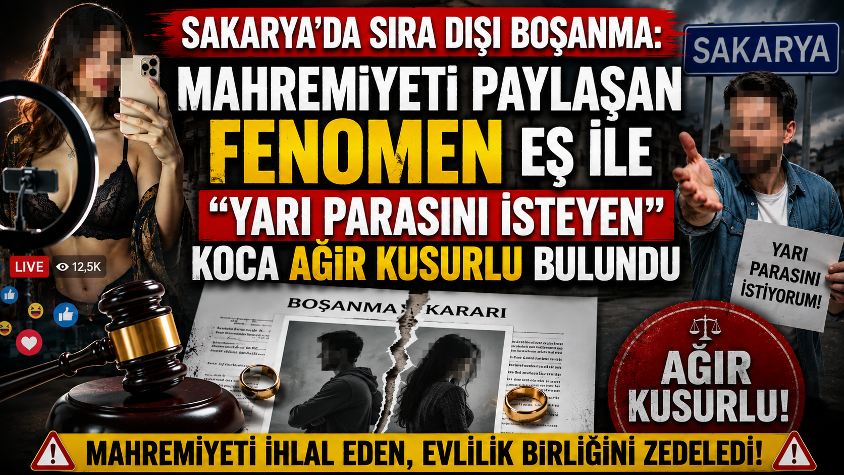 Sakarya'da Sıra Dışı Boşanma: Sakarya'da Sıra Dışı Boşanma: