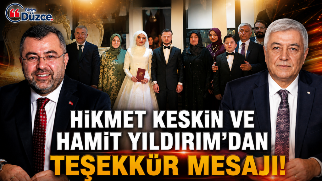 Hikmet Keskin ve Hamit Yıldırım'dan Teşekkür Mesajı!
