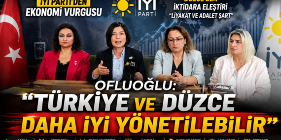 OFLUOĞLU: “Düzce ve Türkiye daha iyi yönetilebilir”