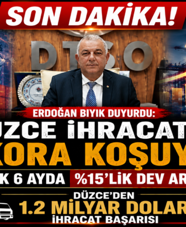 Düzce İhracatta Rekora Koşuyor: İlk 6 Ayda %15'lik Dev Artış Düzce İhracatta Rekora Koşuyor: İlk 6 Ayda 'lik Dev Artış