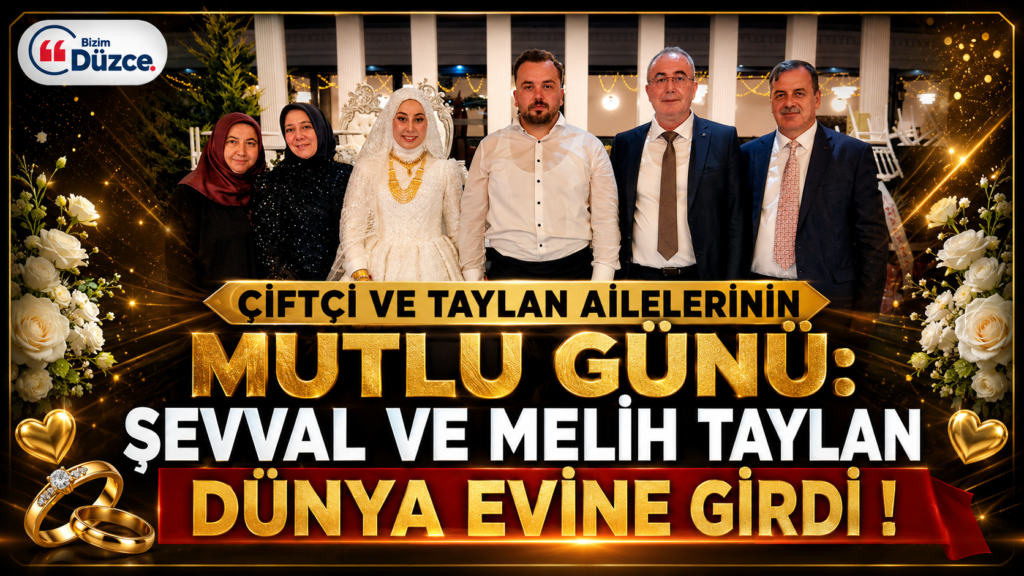 Mutluluğa İlk Adım: Şevval ve Melih Taylan Dünya Evine Girdi!