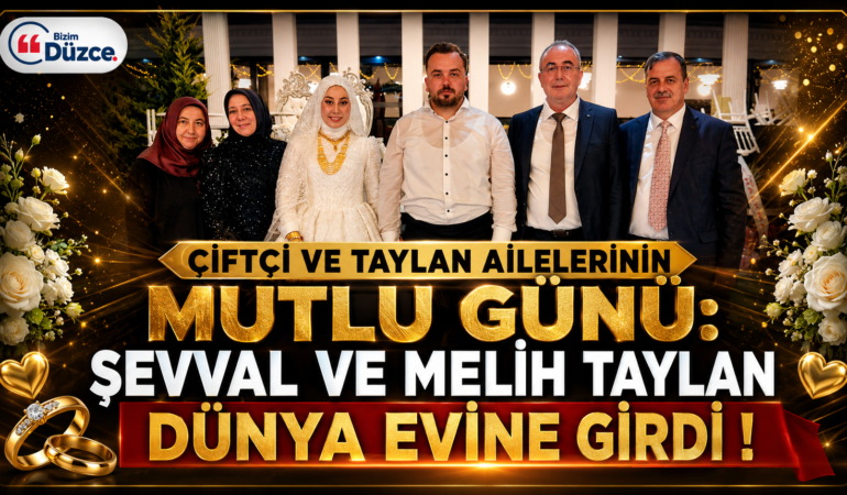 Mutluluğa İlk Adım: Şevval ve Melih Taylan Dünya Evine Girdi! Mutluluğa İlk Adım: Şevval ve Melih Taylan Dünya Evine Girdi!