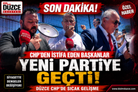 CHP Düzce'de Deprem: İl ve İlçe Başkanları Toplu İstifa Etti CHP Düzce'de Deprem: İl ve İlçe Başkanları Toplu İstifa Etti