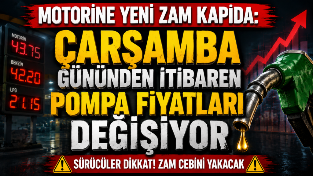 Motorine Yeni Zam Kapıda: