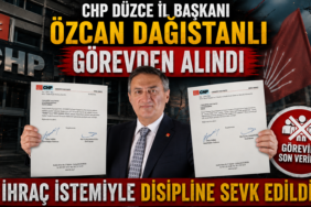 CHP Düzce İl Başkanı Görevden Alındı: Özcan Dağıstanlı İhraç İstemiyle Disiplinde! CHP Düzce İl Başkanı Görevden Alındı: Özcan Dağıstanlı İhraç İstemiyle Disiplinde!