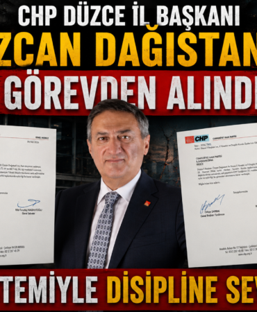 CHP Düzce İl Başkanı Görevden Alındı: Özcan Dağıstanlı İhraç İstemiyle Disiplinde! CHP Düzce İl Başkanı Görevden Alındı: Özcan Dağıstanlı İhraç İstemiyle Disiplinde!