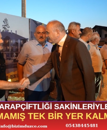 Başkan Özlü’den Arapçiftliği Çıkarması: