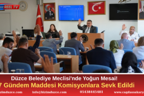 Düzce Belediye Meclisi'nde Yoğun Mesai! Düzce Belediye Meclisi'nde Yoğun Mesai!
