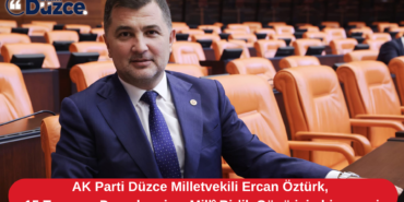 Milletvekili Ercan Öztürk'den 15 Temmuz Mesajı !