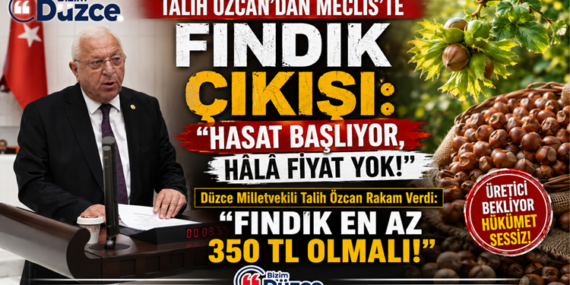 TALİH ÖZCAN "HASAT BAŞLIYOR, HÂLÂ FİYAT YOK!" TALİH ÖZCAN "HASAT BAŞLIYOR, HÂLÂ FİYAT YOK!"