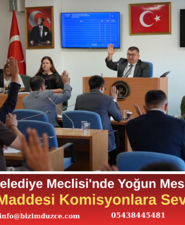 Düzce Belediye Meclisi'nde Yoğun Mesai! Düzce Belediye Meclisi'nde Yoğun Mesai!