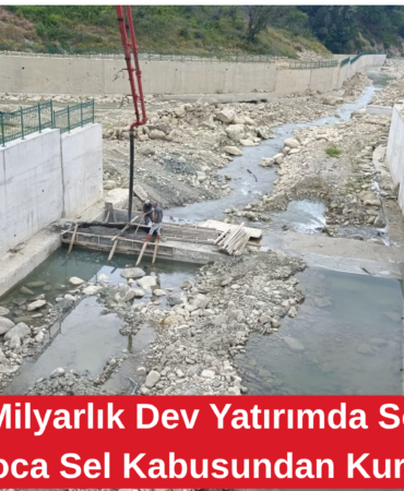 4 Milyarlık Dev Kalkan: Akçakoca’da Sel Kabusu Tarih Oluyor! 4 Milyarlık Dev Kalkan: Akçakoca’da Sel Kabusu Tarih Oluyor!