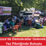 DEMOKRAT PARTİ DÜZCE TEŞKİLATI’NDAN YAZ ŞENLİĞİ: