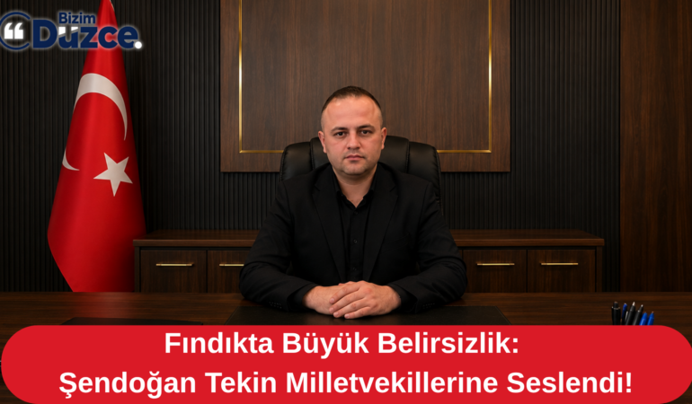 Şendoğan Tekin'den Sert Fındık Çıkışı: Üreticiyi Ezdiriyorlar!