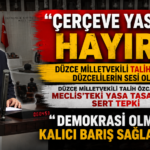 Vekil Talih Özcan Düzcelilerin Sesi Oldu