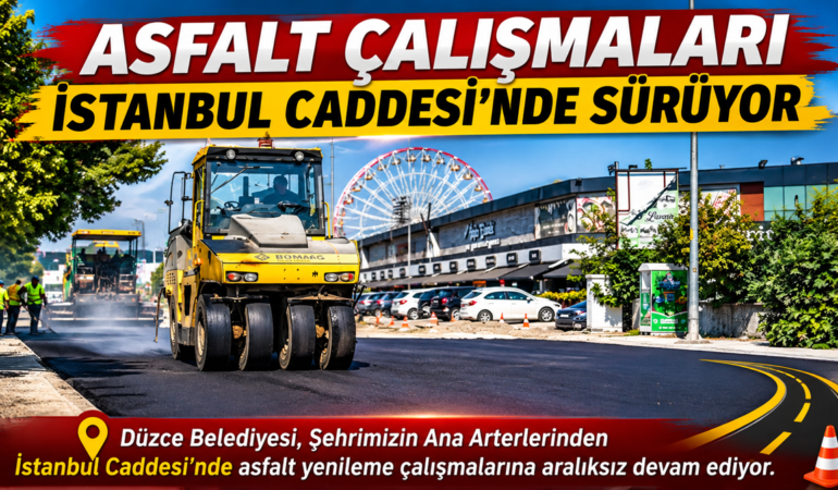 Düzce Belediyesi Kent Genelinde Çalışmaları Hızlandırdı