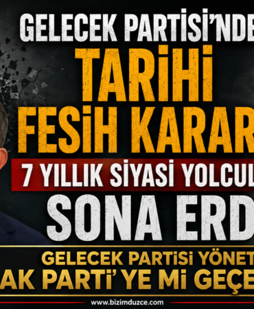 Gelecek Partisi'nde Tarihi Fesih Kararı: 7 Yıllık Siyasi Yolculuk Sona Erdi Gelecek Partisi'nde Tarihi Fesih Kararı: 7 Yıllık Siyasi Yolculuk Sona Erdi