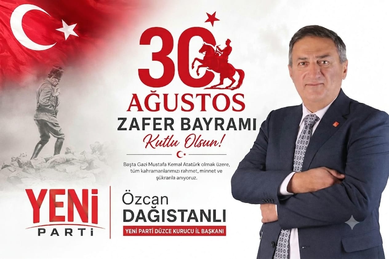 Başkan Özcan Dağıstanlı'dan: “30 Ağustos Zafer Bayramı Mesajı!
