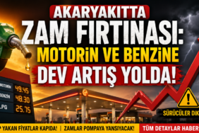 Motorin ve Benzine Dev Artış Yolda! Motorin ve Benzine Dev Artış Yolda!