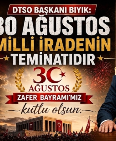 Başkan Erdoğan Bıyık’tan 30 Ağustos Zafer Bayramı Mesajı