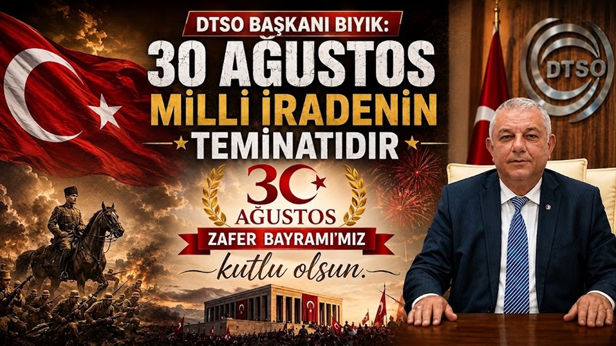 Başkan Erdoğan Bıyık’tan 30 Ağustos Zafer Bayramı Mesajı Başkan Erdoğan Bıyık’tan 30 Ağustos Zafer Bayramı Mesajı