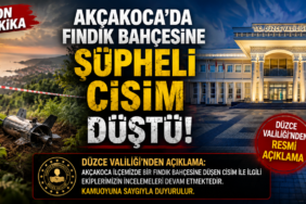 Düzce Valiliği'nden Resmi Açıklama Geldi: Düzce Valiliği'nden Resmi Açıklama Geldi: