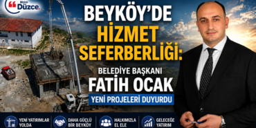 Belediye Başkanı Fatih Ocak Yeni Projeleri Duyurdu Belediye Başkanı Fatih Ocak Yeni Projeleri Duyurdu