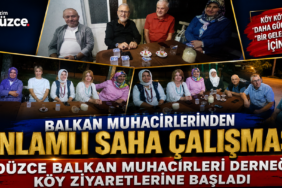 Düzce Balkan Muhacirleri Derneği Köy Ziyaretlerine Başladı ! Düzce Balkan Muhacirleri Derneği Köy Ziyaretlerine Başladı !