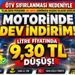 Motorinde Dev İndirim: Litre Fiyatında 9,30 TL Düşüş!