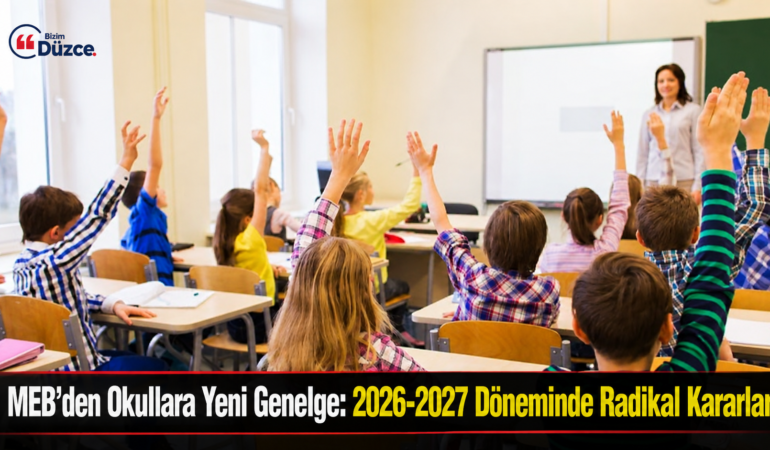 MEB'den Okullara Yeni Genelge: