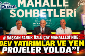 Başkan Faruk Özlü Çay Mahallesi Halkı İle Buluştu! Başkan Faruk Özlü Çay Mahallesi Halkı İle Buluştu!