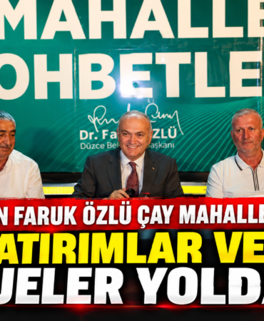 Başkan Faruk Özlü Çay Mahallesi Halkı İle Buluştu! Başkan Faruk Özlü Çay Mahallesi Halkı İle Buluştu!