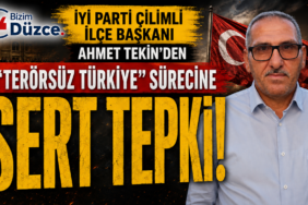 İYİ Parti Çilimli’den “Terörsüz Türkiye” sürecine sert tepki Yİ Parti Çilimli’den “Terörsüz Türkiye” sürecine sert tepki