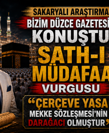 ARAŞTIRMACI ADEM ÇÖMEZ'DEN BİZİM DÜZCE'YE ÇARPICI AÇIKLAMALAR!