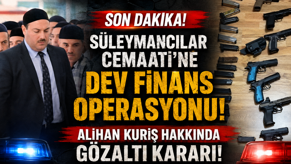 Süleymancılar Cemaati’ne 17 İl'de Dev Operasyon Süleymancılar Cemaati’ne 17 İl'de Dev Operasyon
