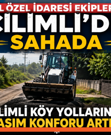 Kırsal Ulaşımda Yol Konforu ve Güvenliği Artırılıyor
