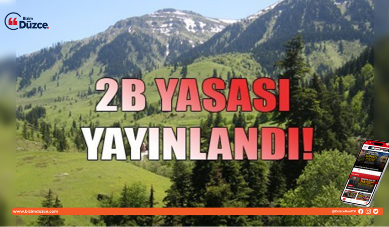 2B Yasası Yürürlüğe Girdi: