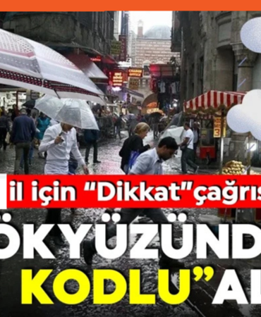 Batı Karadeniz İçin Sarı Kodlu Uyarı: Beş İlde Kuvvetli Sağanak Alarmı Batı Karadeniz İçin Sarı Kodlu Uyarı: Beş İlde Kuvvetli Sağanak Alarmı
