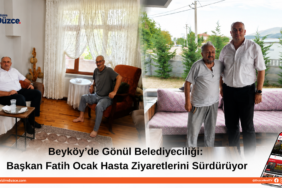 Başkan Fatih Ocak Hasta Ziyaretlerini Sürdürüyor