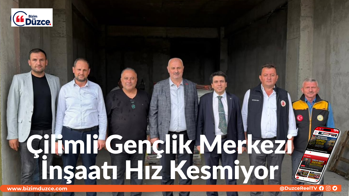 Çilimli’ye Modern Gençlik Yatırımı: İnşaat Hızla İlerliyor Çilimli’ye Modern Gençlik Yatırımı: İnşaat Hızla İlerliyor