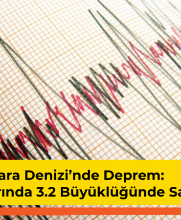 Yalova Açıklarında 3.2 Büyüklüğünde Sarsıntı