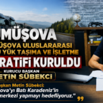 GÜMÜŞOVA LOJİSTİKTE TAŞIYICILAR KOOP.'İ KURULDU !
