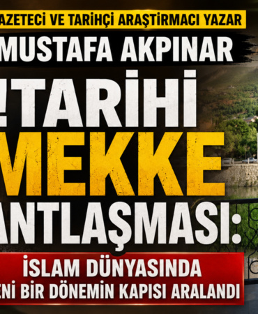 Gazeteci ve Tarihçi Araştırmacı Yazar Mustafa Akpınar Yazdı Gazeteci ve Tarihçi Araştırmacı Yazar Mustafa Akpınar Yazdı