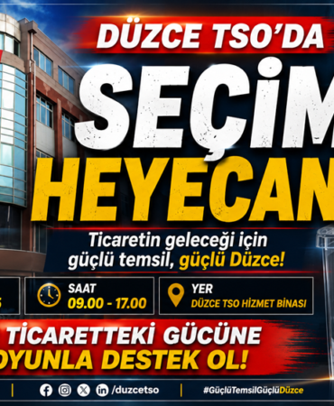 Düzce TSO'da 2026-2030 Dönemi Seçim Takvimi Açıklandı
