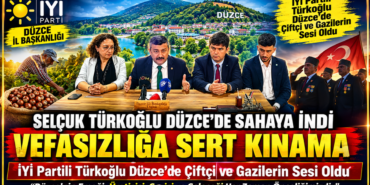 Selçuk Türkoğlu Düzce’de Sahaya İndi: