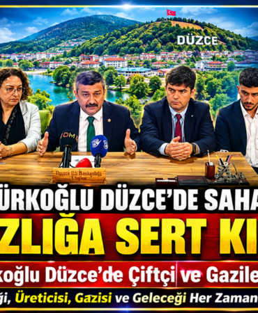 Selçuk Türkoğlu Düzce’de Sahaya İndi: Selçuk Türkoğlu Düzce’de Sahaya İndi: