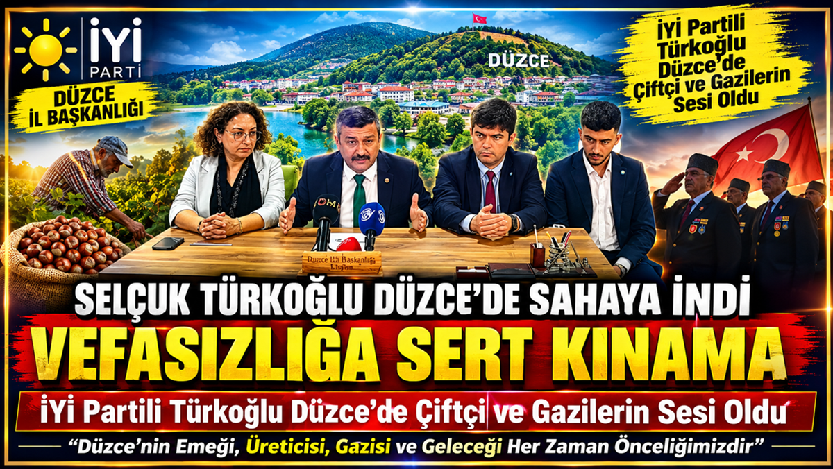 Selçuk Türkoğlu Düzce’de Sahaya İndi: Selçuk Türkoğlu Düzce’de Sahaya İndi: