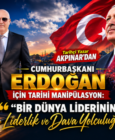 Tarihçi Yazar Akpınar'dan Erdoğan Manifestosu Tarihçi Yazar Akpınar'dan Erdoğan Manifestosu