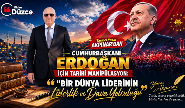 Tarihçi Yazar Akpınar'dan Erdoğan Manifestosu